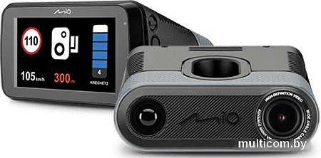 Видеорегистратор-радар детектор-GPS информатор (3в1) Mio MiVue i80