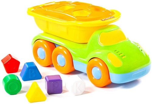 Сортер Полесье Самосвал логический Дружок 48363