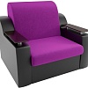 Кресло Лига диванов Сенатор 100697 60 см (фиолетовый/черный)
