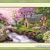 Набор для вышивания Риолис Весенний пейзаж 1098