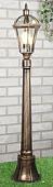 Уличный фонарь Elektrostandard Capella F (черное золото)