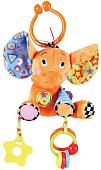 Погремушка с прорезывателем Biba Toys Слоненок-путешественник DS992