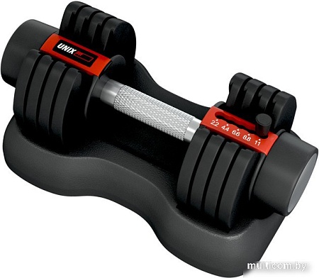 Гантель Unixfit DBREGU11BK 11 кг