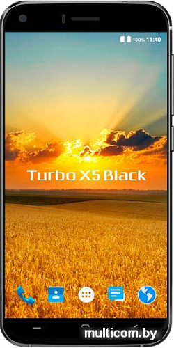 Смартфон Turbopad X5 Black (черный)