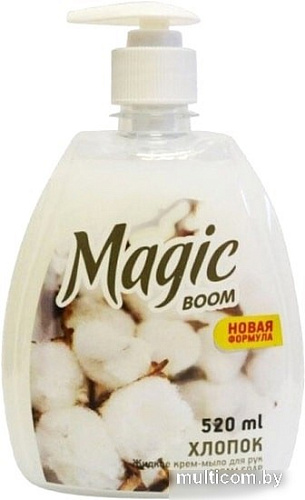 Косметика по уходу за телом Magic Boom Мыло жидкое Хлопок 520 мл