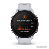 Умные часы Garmin Forerunner 955 Solar (белый камень)