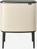 Система сортировки мусора Brabantia Bo Touch Bin 3x11 л (бежевый)