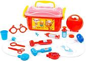 Игровой набор доктора терапевта Полесье Три Кота. Доктор 65353 (красный)