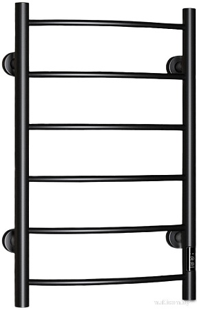 Полотенцесушитель Roxen Santi BK-109AW-6T 11030-4365B (черный)