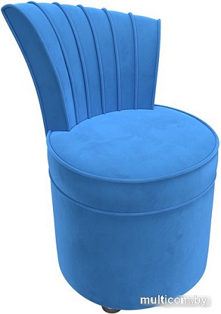 Интерьерное кресло Лига диванов Ирис (велюр голубой)