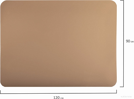 Коврик защитный Brabix 90x120 см 608708 (бежевый)