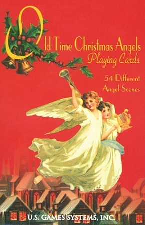Настольная игра U.S. Games Systems Old Time Christmas Angles Playing Card Deck CAN54