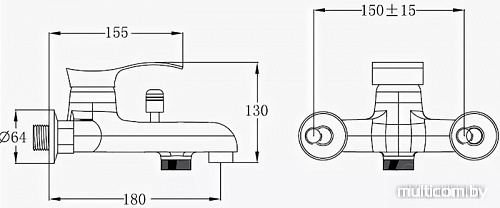 Смеситель РМС SL86-009