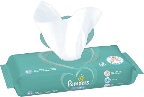 Влажные салфетки Pampers Fresh Clean (52 шт)