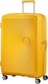 Чемодан-спиннер American Tourister SoundBox Golden Yellow 77 см