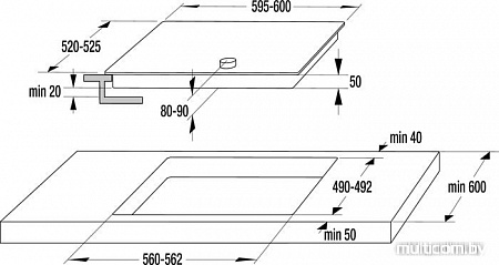 Варочная панель Gorenje EC642CLB