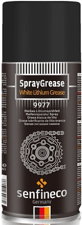 Senfineco Белая литиевая смазка SprayGrease 450мл 9977