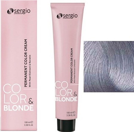 Крем-краска для волос Sergio Professional Color&Blonde Pastel&Metallic L лаванда