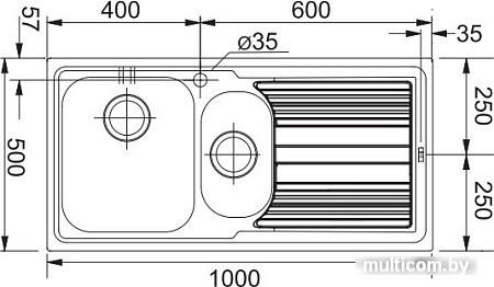 Кухонная мойка Franke LLX 651 (101.0085.812)