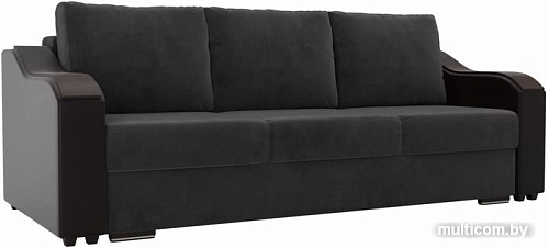 Диван Лига диванов Монако 102029 (серый/черный)