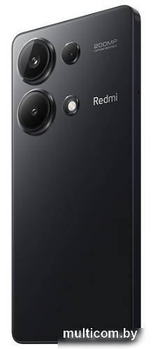 Смартфон Xiaomi Redmi Note 13 Pro 4G 8GB/256GB с NFC международная версия + Redmi Watch 3 Active за 10 копеек (полуночный черный)