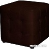 Пуфик Brioli Рубик с расстрочкой (l13 коричневый)