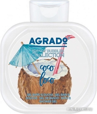 Agrado Гель для душа Bath & Shower Gel Coco Loco 750 мл