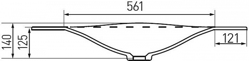 Умывальник Акватон Блент 80 80x45