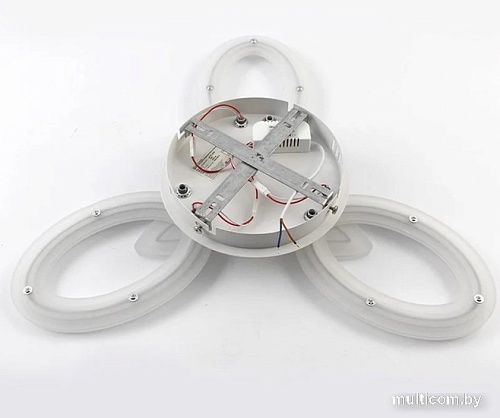 Люстра Estares Aurora Double 60W 3F-575x80-WHITE/WHITE-220-IP20