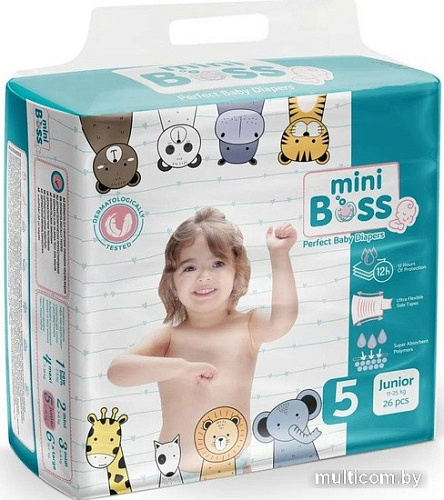Подгузники Mini Boss Jumbo Junior 5 MBJ-05 (48 шт)