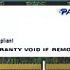Оперативная память Patriot Signature Line 4GB DDR4 SODIMM PC4-19200 [PSD44G240081S]