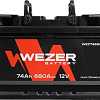 Автомобильный аккумулятор Wezer WEZ74680R (74 А·ч)