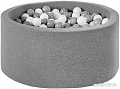 Сухой бассейн Misioo 90x40 200 шаров (серый)