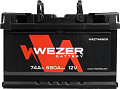 Автомобильный аккумулятор Wezer WEZ74680R (74 А·ч)