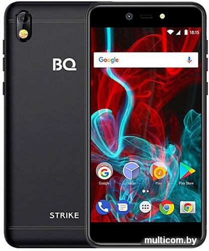 Смартфон BQ-Mobile BQ-5211 Strike (черный)