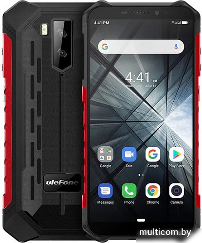 Смартфон Ulefone Armor X3 (красный)