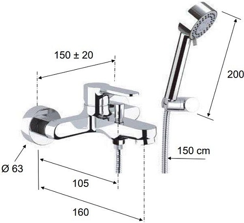 Смеситель Remer Winner W 02