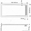 Душевой поддон RGW STM-W 150x80