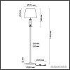 Торшер Odeon Light Sochi 4896/1F