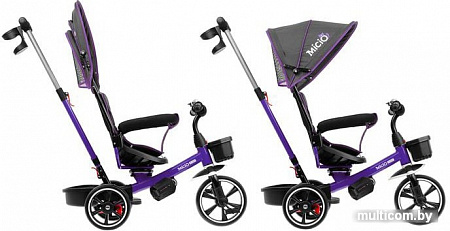 Детский велосипед Micio Veloce 2020 (фиолетовый)