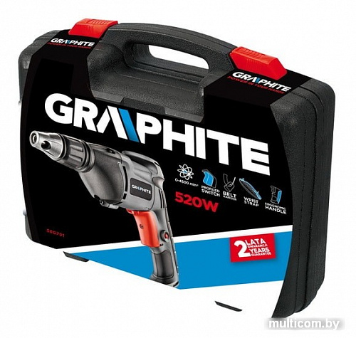 Шуруповерт GRAPHITE 58G791