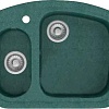 Кухонная мойка Polygran F-14 (зеленый)