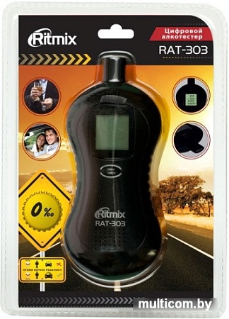 Алкотестер Ritmix RAT-303