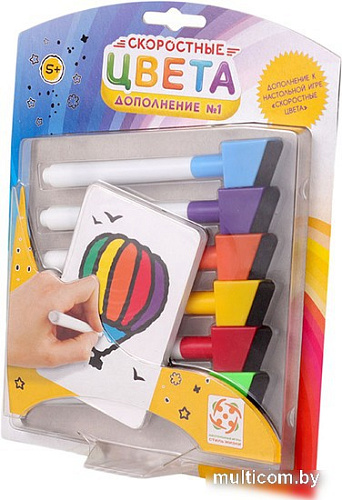 Настольная игра Стиль Жизни Скоростные цвета: дополнение 1