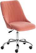Кресло TetChair Swan (флок, розовый)