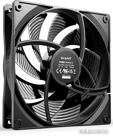 Вентилятор для корпуса be quiet! Pure Wings 3 140mm PWM high-speed BL109