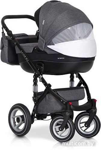 Универсальная коляска Riko Brano (2 в 1, carbon)