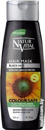 Natur Vital Coloursafe Hair Mask Black