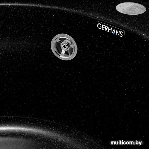 Кухонная мойка Gerhans A04 (оникс)