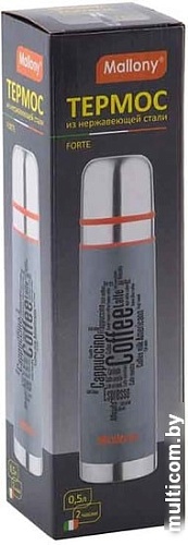 Термос Mallony Forte 0.5л (серый)